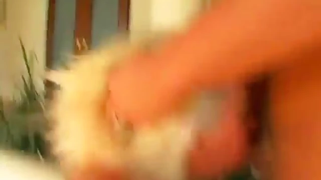 Blonde Beauty Takes Two Big Cocks Hard in Her Tight Asshole