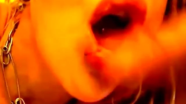 Hot Pierced Camslut Gets Mouthfully Cummed During Live Show