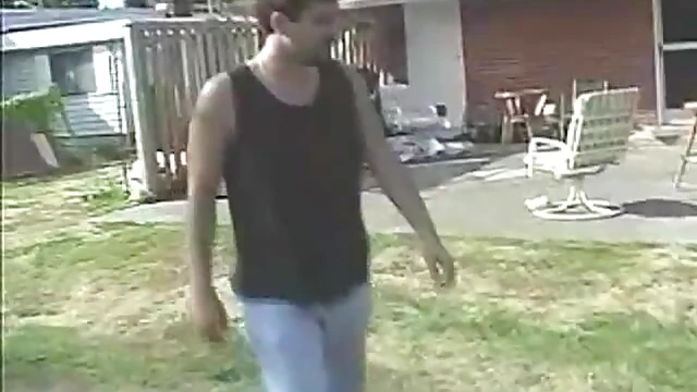 Sunshine Chill Transforms into Steamy Outdoor Spanking Delight