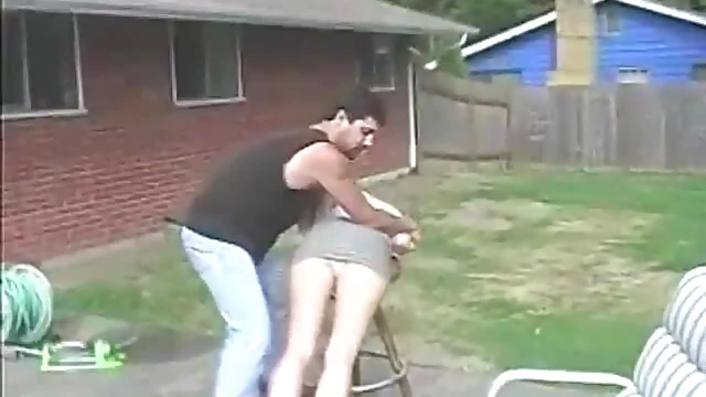 Outdoor Spanking Brings Pleasure To Lustful Babe's Passionate Desire