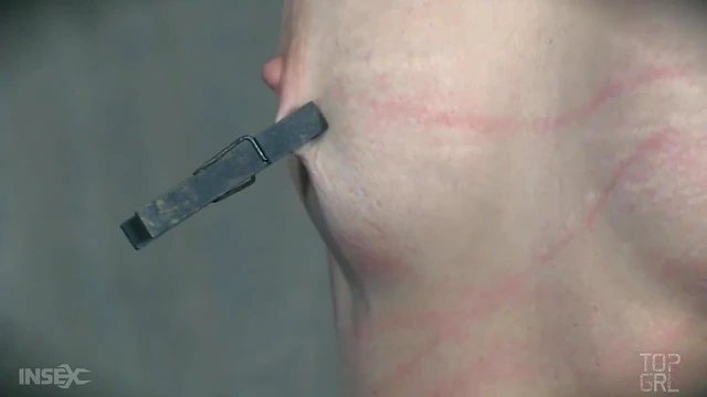 Submissive Skinny Mature Slave Gets Spanking From Dominant London River