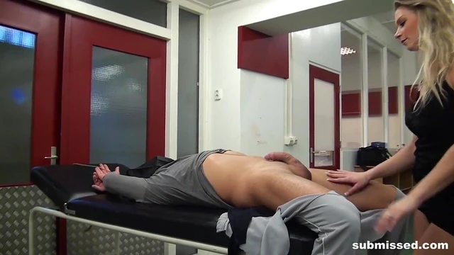 Sexy Sweet Ally Rocks Black Dress During Seductive Milking Showdown