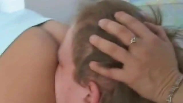 Two Seductive Mistresses Force Their Servant's Tongue into Juicy Pussies