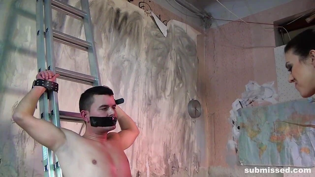 Passionate Corazon Milks Her Sex Slave's Hard Boner Expertly