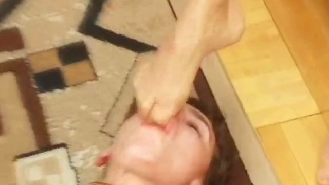 Seductive Russian Mistresses Force Guy To Worship Their Sexy Feet