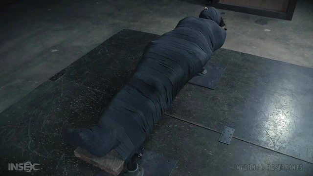 Submissive Call Center Girl Bound Tight in Dungeon Depths for Rough Play