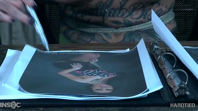 Tattooed Lily Lane Captured & Tortured by Rough Men Outdoors Sexually