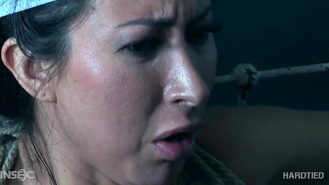 Tattooed Lily Lane Captured & Tortured by Rough Men Outdoors Sexually