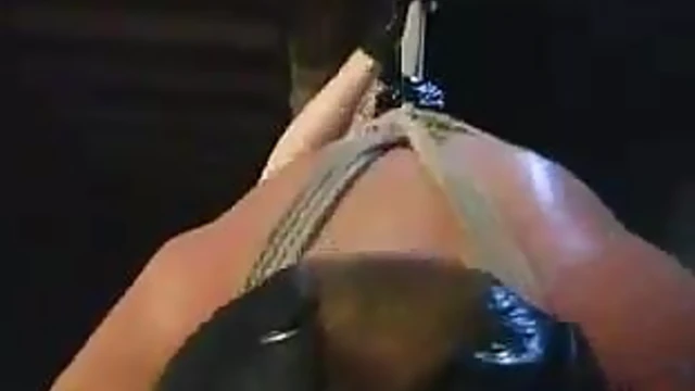 Strap-On Submits Masked Man Who Cum Loads into Vibrant Fleshlight Toy