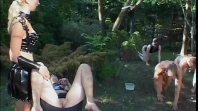 Dominant Mistress Enjoys Her Slaves' Obedience Beyond Measure