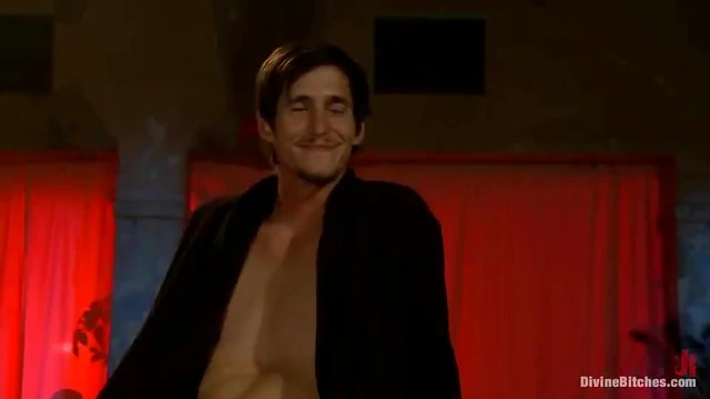 Seductive Mistress Madeline Teases Her Obedient Slave's Lustful Needs