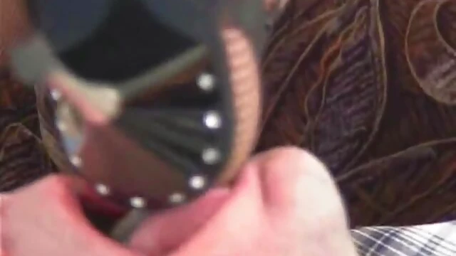 Feet-Worshipping Delight as Ladies in Nylons Seduce His Senses Deeply