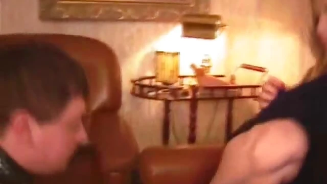 Beautiful Russian Girls Dominate Him Until His Cock Explodes Hard