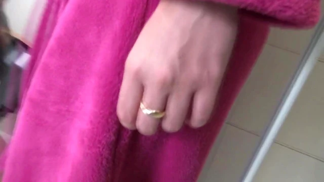 Thirsty Slave Drinks Pee from Her Dominant Master's Cup Humbly