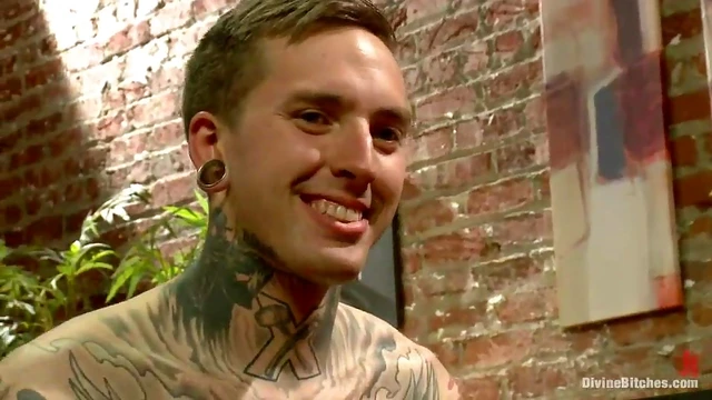 Seductive Redhead Mistress Dominates Her Submissive Sex Toy