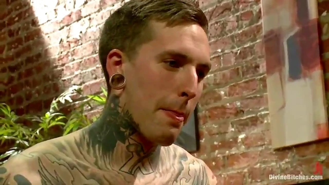 Seductive Redhead Mistress Dominates Her Submissive Sex Toy