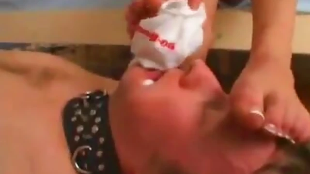 Feisty Russian Brunette Dominates Man With Hard Slapping Action Scene