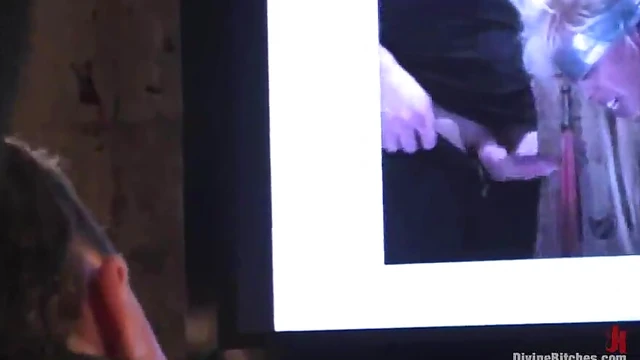 Dominant Nika Noire Uses Strap-On on Submissive Guy in Sexy Bondage Action