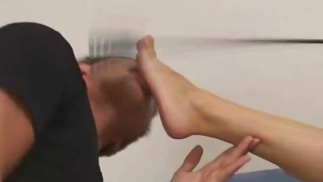 Strict Russian Mistress Enjoys Dominating Her Submissive Man Fully