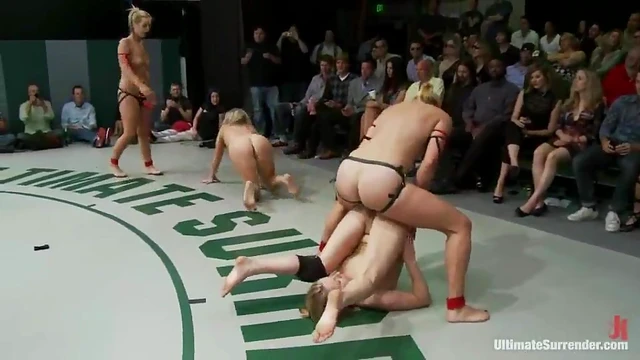 Sizzling Catfight Ends with Losers Getting Fucked Hard by Strapons