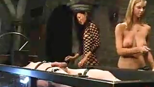 Devious Mistresses Tie Up Guy & Toy His Ass Hard