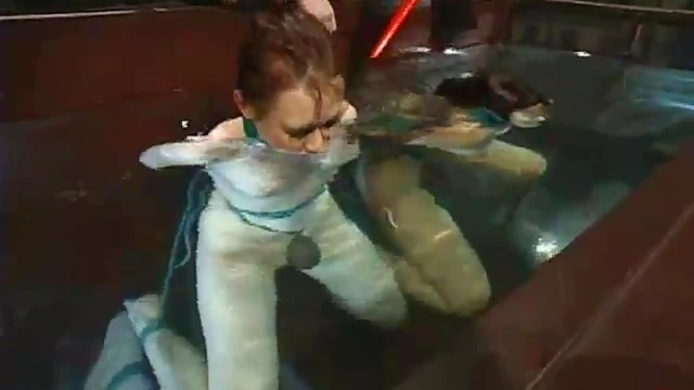 Latex-clad Kinksters Get Toyed & Fucked Hard in Bondage Scene