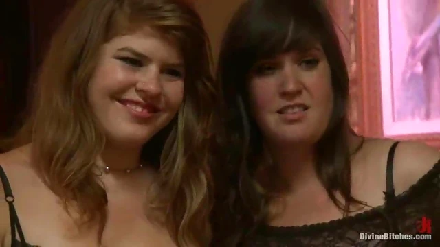 Femdom Rules Crazy Reverse Gangbang with Strapons & Ball-Biting Action