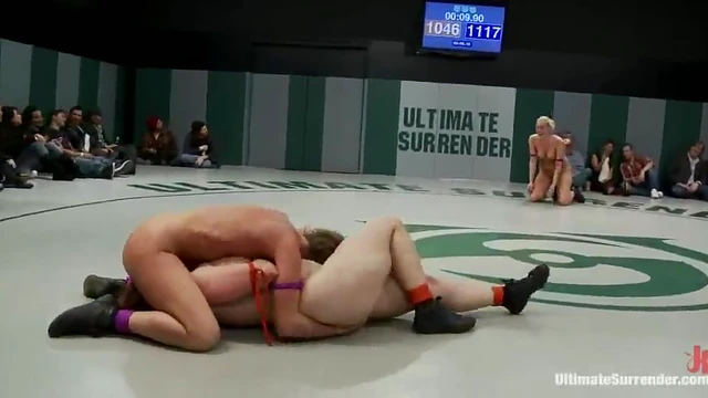 Nasty Nude Lesbians Fist & Toy After Hot Catfight Passionately