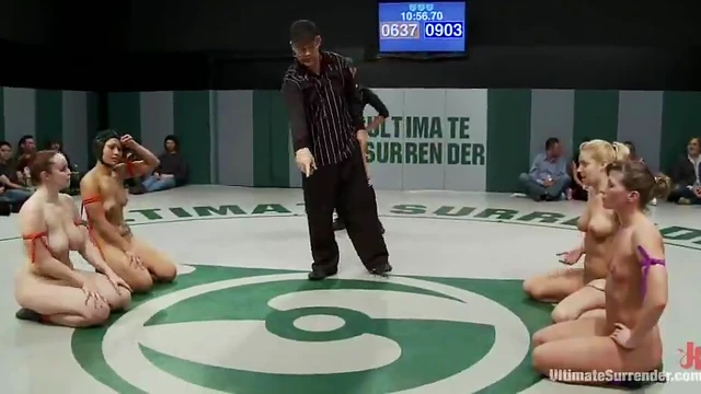 Nasty Nude Lesbians Fist & Toy After Hot Catfight Passionately