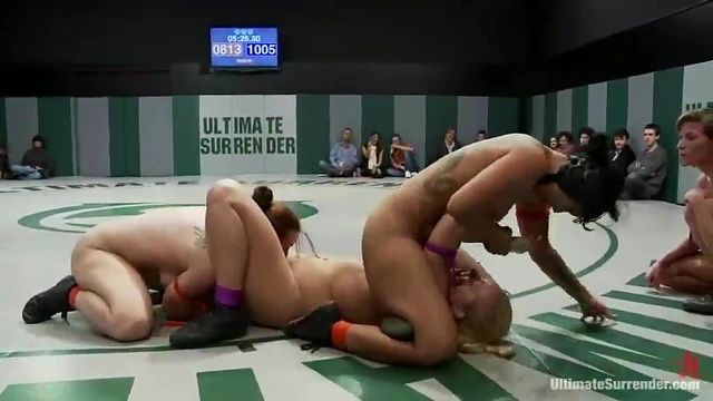 Nasty Nude Lesbians Fist & Toy After Hot Catfight Passionately