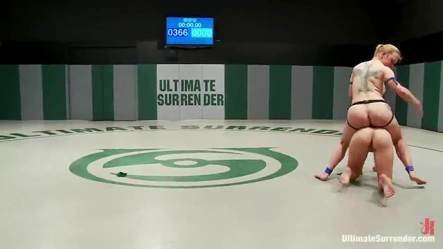 Bryn & Darling Fuck Vigorously While Fighting Passionately On Tatami Mat