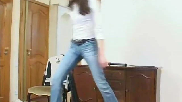 Mistress Commands Two Collared Guys in Steamy Clothed Domination Playtime