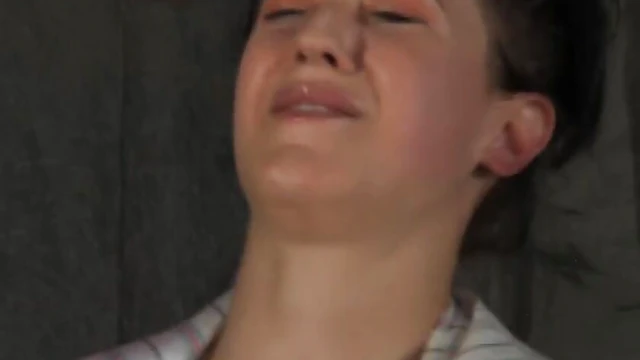 Dominant Brunette Tortures Submissive in Extreme Femdom Bondage Porn