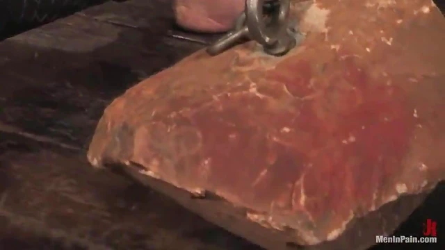 Bound Jason Gets Tortured玩具d in His Tight Butt by Masters