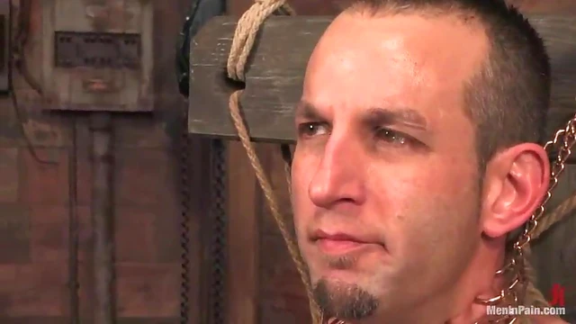 Bound Jason Gets Tortured玩具d in His Tight Butt by Masters