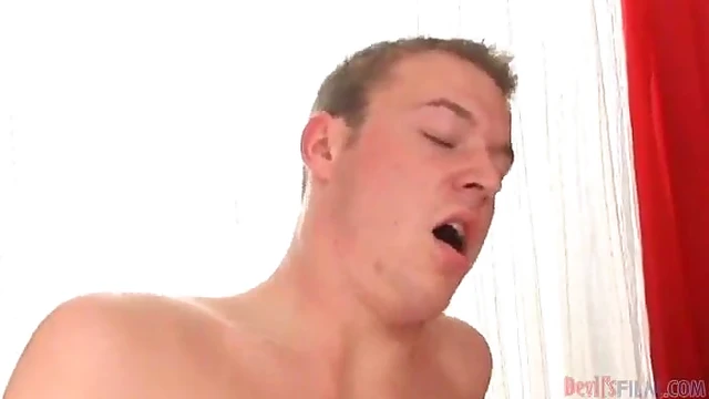 Sexy Slut Craves Strap-on Orgasms Before Getting Fucked Facially