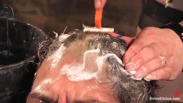 Claire Adams Dominates Submissive Slave in Extreme Bondage Action