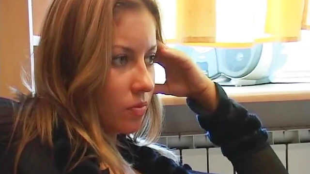 Dominant Lady Shows Off As Slave Adoringly Licks Her Foot