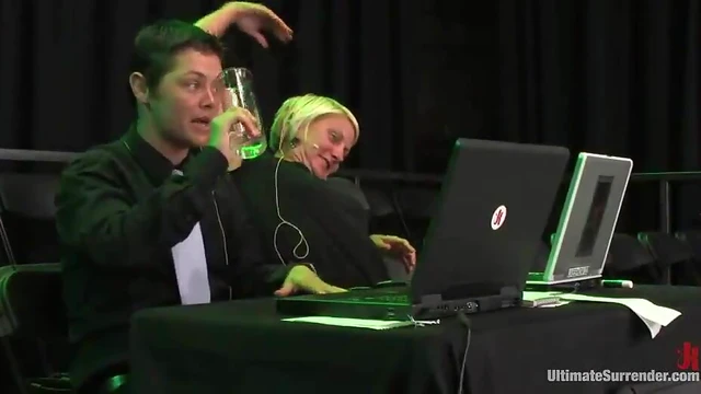 Fierce Blonde & Brunette Battle Ends With Wild Passionate Sex Adventures