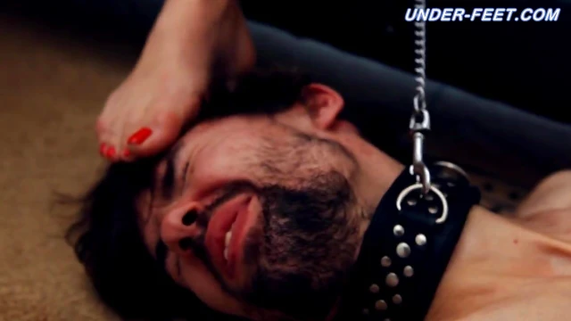 Submissive Slave Aroused by Close-Up Shots of Her Seductive Feet