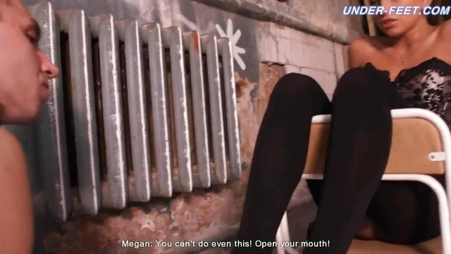 Brave Slave Endures Ball Busting Under FemDom's Dominant Rule