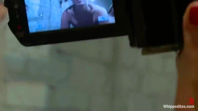 Felony's Breasts Bound Tight As Two Blondes Give Her Hot Attention