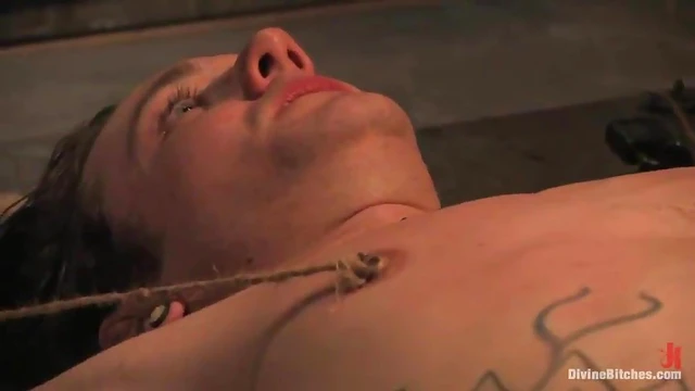 Aiden Starr & Cherry Fuck Submissive Dude's Brain Out With Their Toys