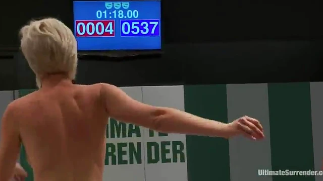 Sizzling Redhead Submits to Blonde's Strap-On Pounding Delightfully