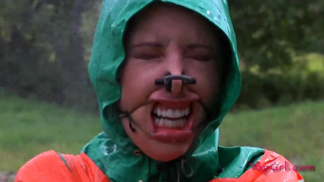 Outdoor BDSM Adventure Features Shaved Pussy Girl's Kinky Thrills