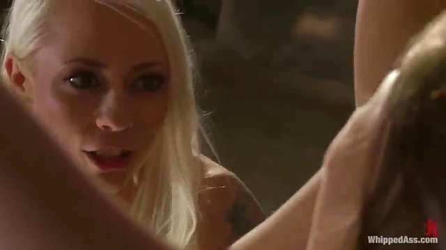 Passionate Lesbians Explore Bondage and Strapon Fuck Festivities Together