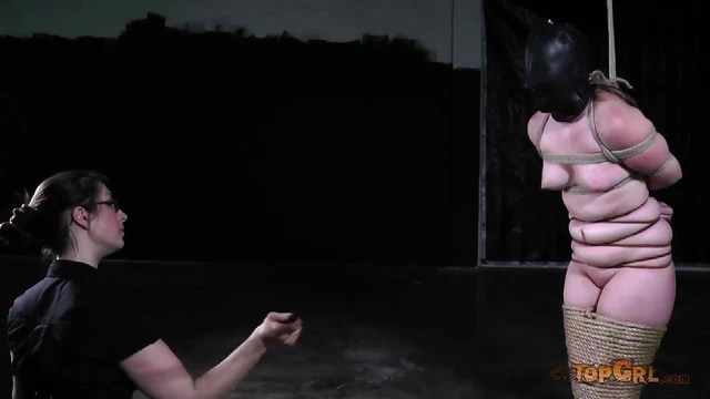 Shy Pale Kylie Submits to Rough Bondage, Tied Up and Taken Hardly