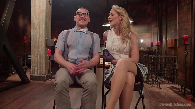 Damien Moreau Thrills Brave Girl Playing BDSM Slave Role Fantasies