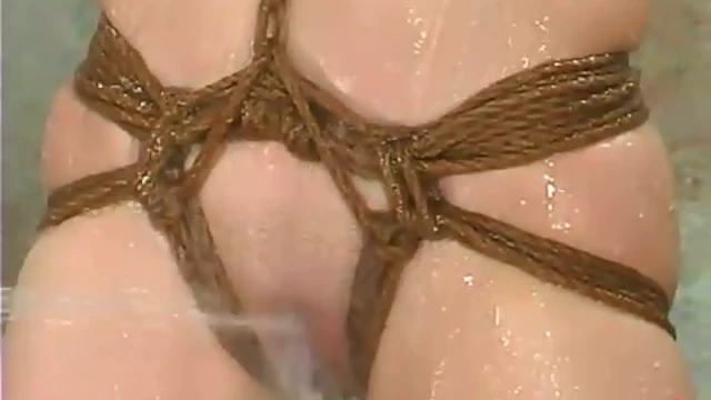 Bound Brooke Gets Stimulating Hydro Therapy Pleasure in Cozy Cellar