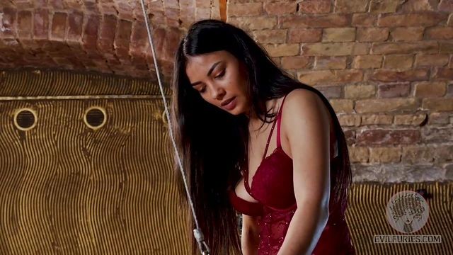 Brunette BDSM Goddess Lady Nicole Enjoys Rough Play With Her Submissive Hubby